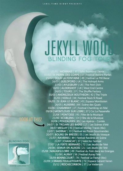 affiche tournée jekyll wood